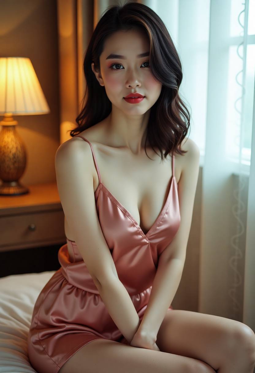 剪辑师在工作室审看影片